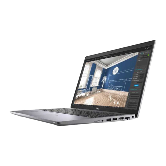 Dell Precision 3560 Einrichtung Und Technische Daten