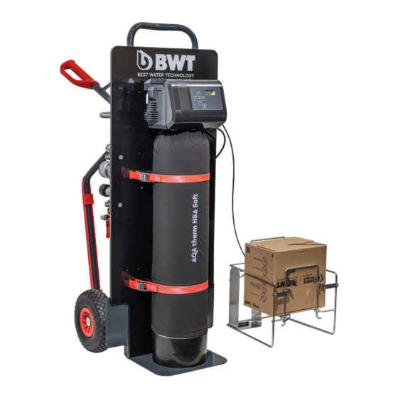 BWT AQA therm HBA Soft Einbau- Und Bedienungsanleitung
