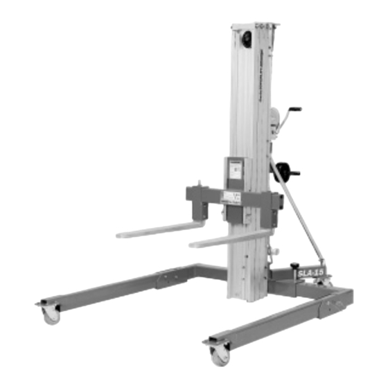 Genie Superlift Advantage Handbücher