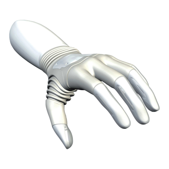 Ottobock Axon-Bus Prosthetic System Transcarpal Gebrauchsanweisung