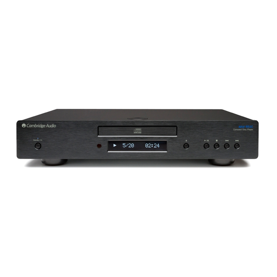 Cambridge Audio Azur 651C Bedienungsanleitung