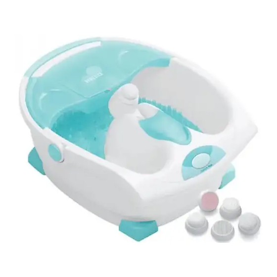 HoMedics HOMESPA HL-200B-EU Bedienungsanleitung