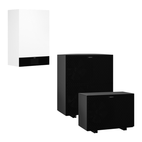 Viessmann Vitocal 250-AH HAWO-AC 252.A Montage- Und Serviceanleitung