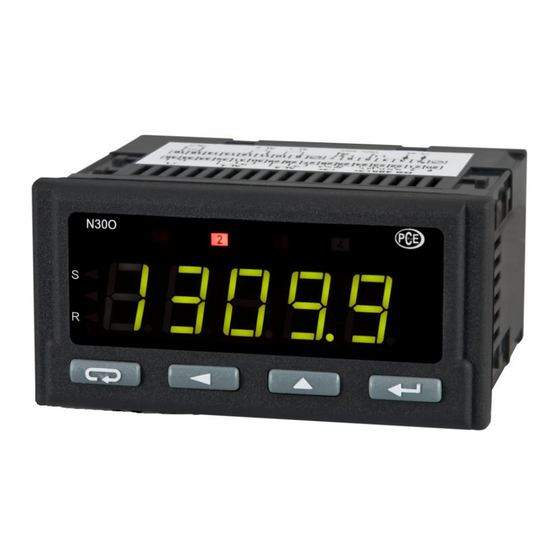 PCE Instruments PCE-N30O Bedienungsanleitung