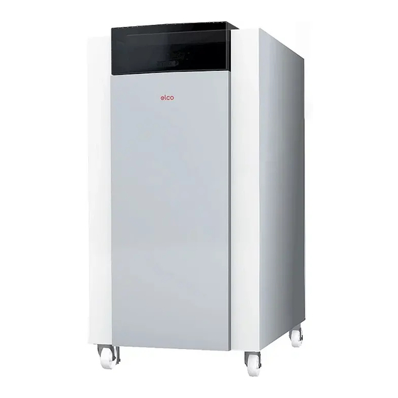 elco TRIGON XL series Betriebsanleitung