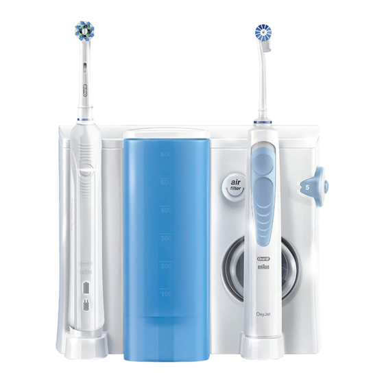 Braun Oral-B Oxyjet 3724 Bedienungsanleitung