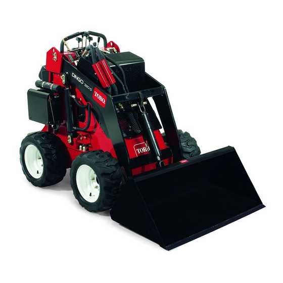 Toro Dingo 320-D Bedienungsanleitung
