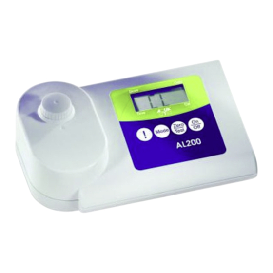 Aqualytic AL200 Bedienungsanleitung