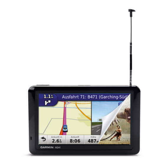 Garmin nuvi 2585TV Benutzerhandbuch