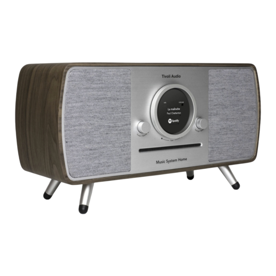 Tivoli Audio MUSIC SYSTEM HOME Feature-Anleitung
