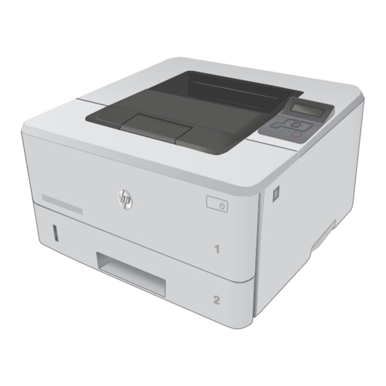 HP LaserJet Pro M402 Serie Handbuch