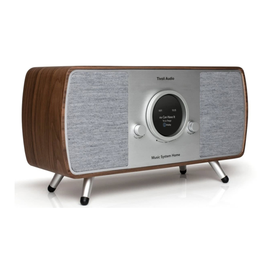 Tivoli Audio Music System Home Handbuch