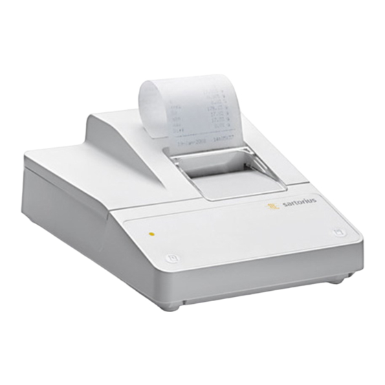 Sartorius YDP10BT-0CE Betriebsanleitung