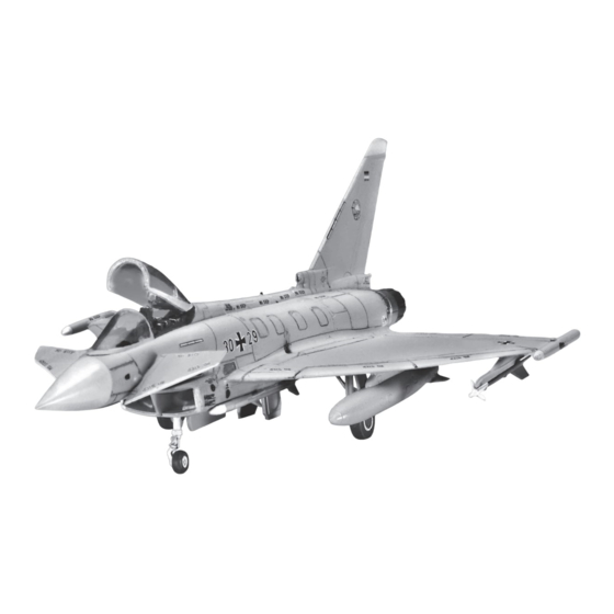 REVELL EUROFIGHTER TYPHOON single seater Montageanleitung