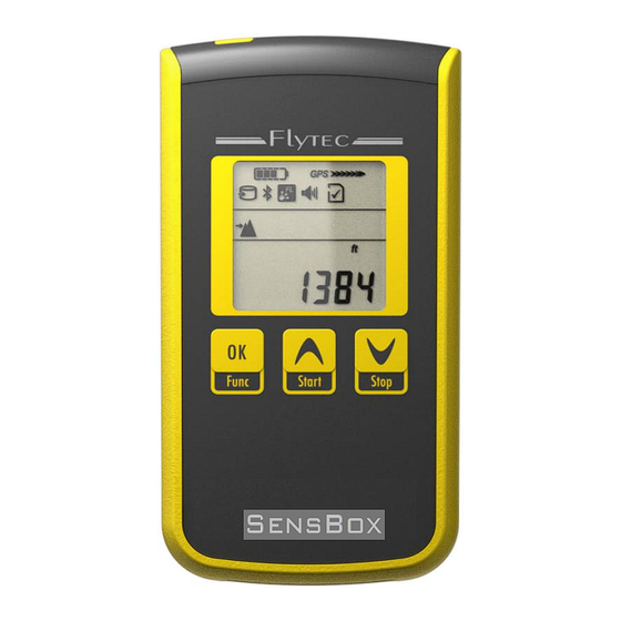 Flytec SensBox Bedienungsanleitung