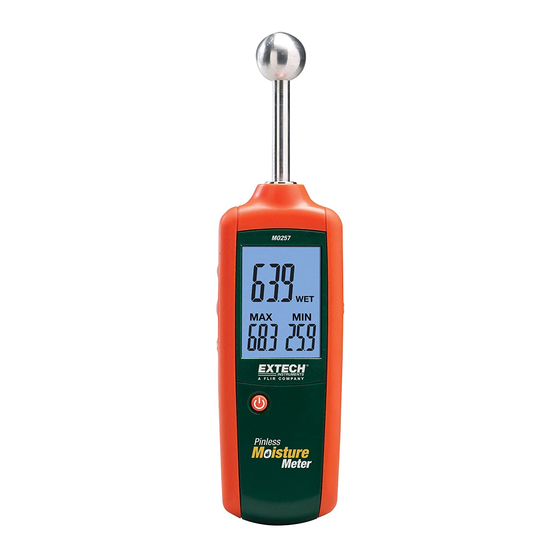 Extech Instruments MO257 Benutzerhandbuch