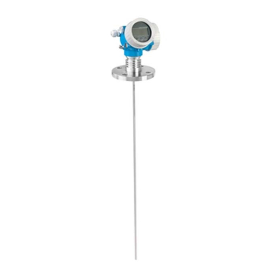 Endress+Hauser Levelflex FMP51 Kurzanleitung