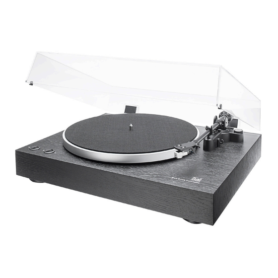 Dual DT 450 Bedienungsanleitung