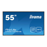 iiyama ProLite LH5510HSHB Bedienungsanleitung
