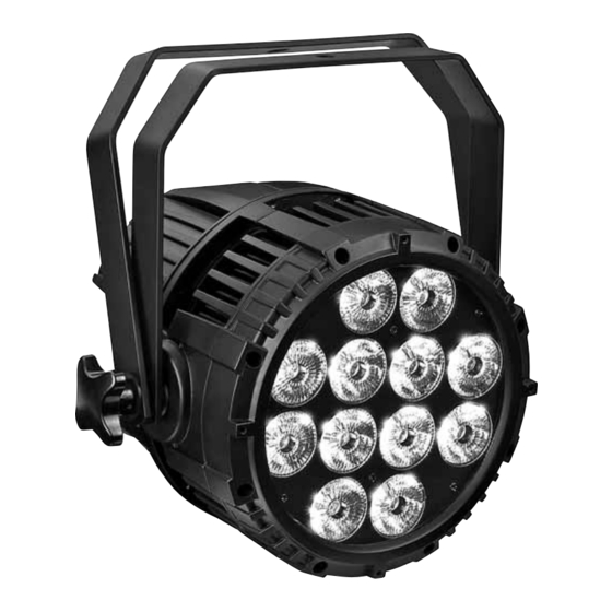 Stageline DMX-LED-SCHEINWERFERODP-1210RGBW Bedienungsanleitung