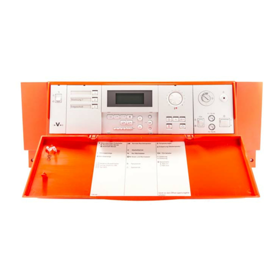 Viessmann Vitotronic 300 Typ GW2 Montageanleitung Für Die Fachkraft