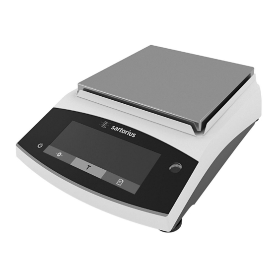Sartorius Entris BCE serie Betriebsanleitung
