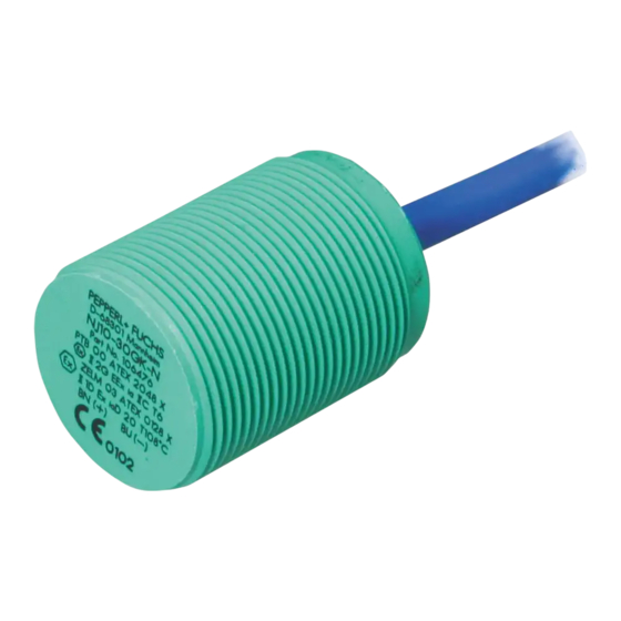 Pepperl+Fuchs NJ15-30GK-N-30M Betriebsanleitung