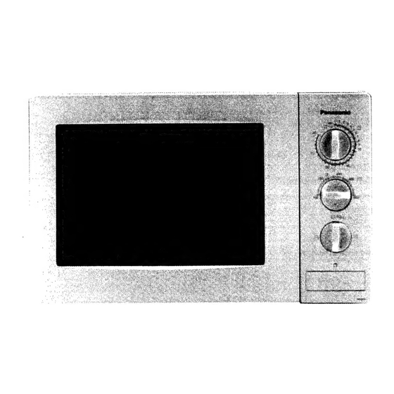 Panasonic NN-K206B Serviceanleitung