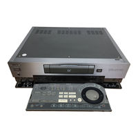 Sony DHR-1000VC Bedienungsanleitung
