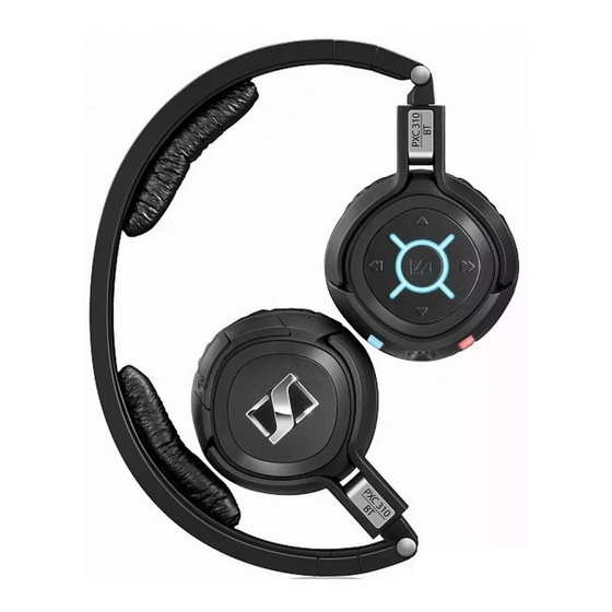 Sennheiser PXC 310 BT Bedienungsanleitung