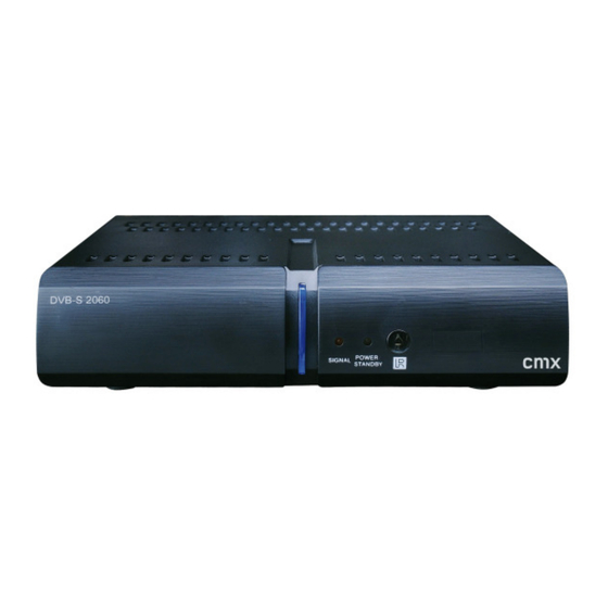 CMX DVB-S 2060 Benutzerhandbuch