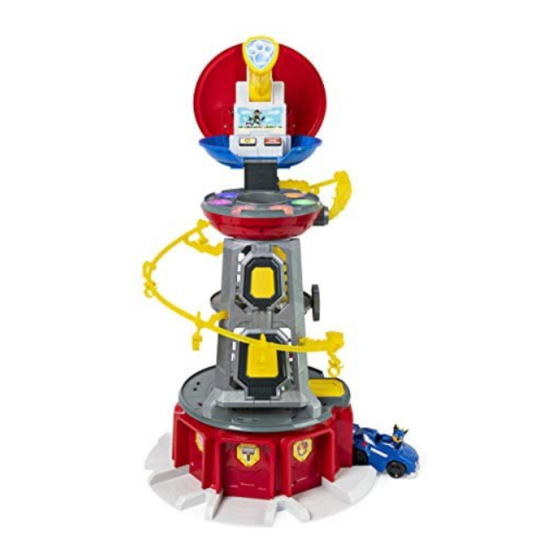 Spin Master Paw Patrol Mighty Pups Mighty Lookout Tower Bedienungsanleitung