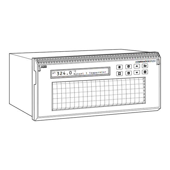 ABB COMMANDER SR250B Bedienungsanleitung