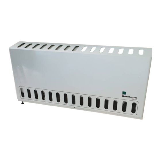 Dantherm CDP 20 Bedienungsanleitung