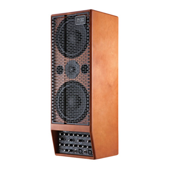acus Stage 350 Bedienungsanleitung