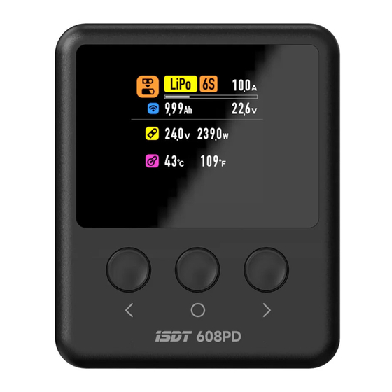 ISDT 608PD Bedienungsanleitung