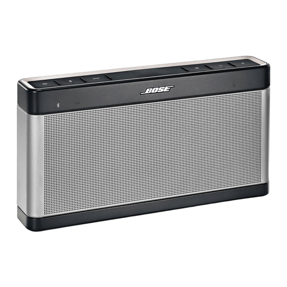 Bose WAVE MUSIC SYSTEM III Bedienungsanleitung