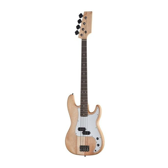thomann Bass-Guitar Kit P-Style Bedienungsanleitung