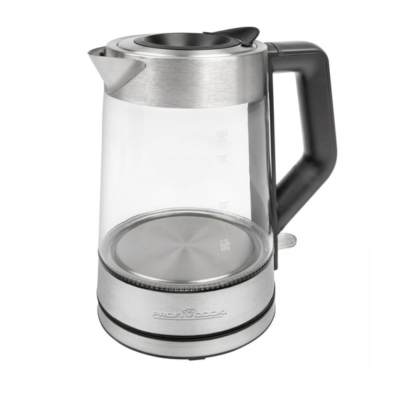 Proficook PC-WKS 1190 G Handbücher