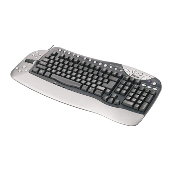 Trust EASY SCROLL SILVERLINE KEYBOARD Bedienungsanleitung