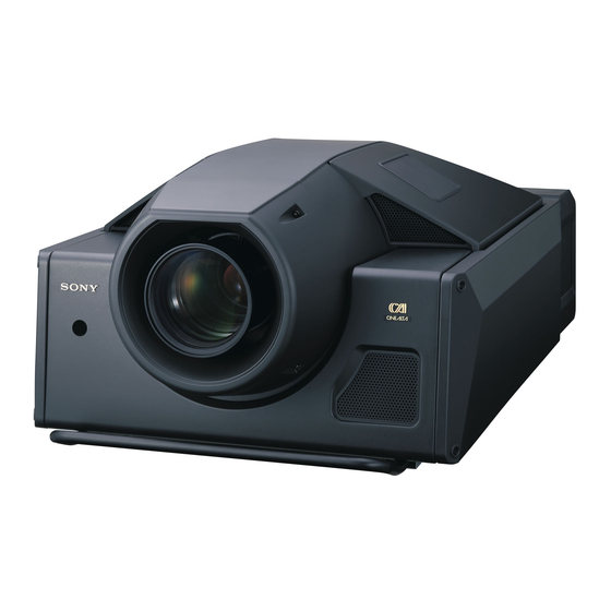 Sony SRX-T110 Bedienungsanleitung