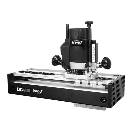 TREND DC400 Anleitung