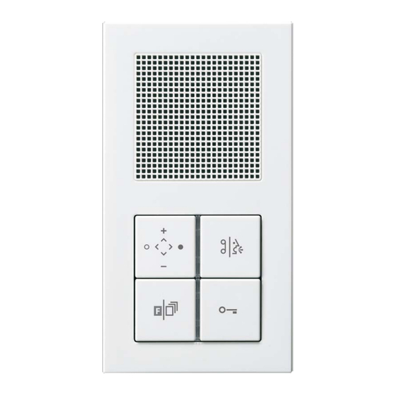 Jung TKM Innenstation Audio Komfort Produktinformation