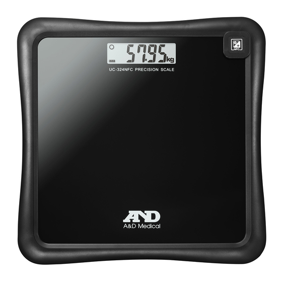 AND UC-324NFC Bedienungsanleitung