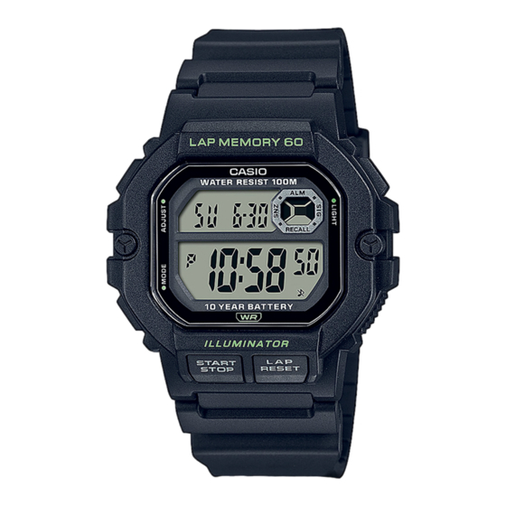 Casio 3511 Bedienerführung
