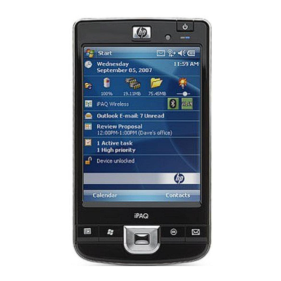 HP iPAQ Produkthandbuch