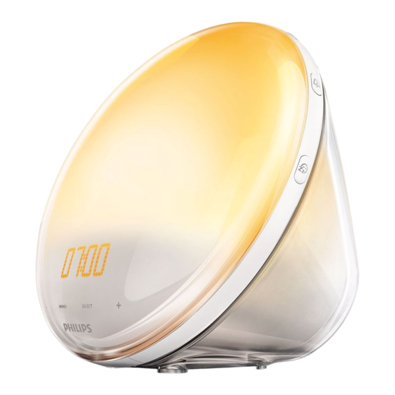 Philips Wake-Up Light HF3532 Handbuch