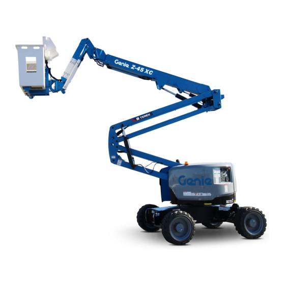 Terex Genie Z-45 Bedienungsanleitung
