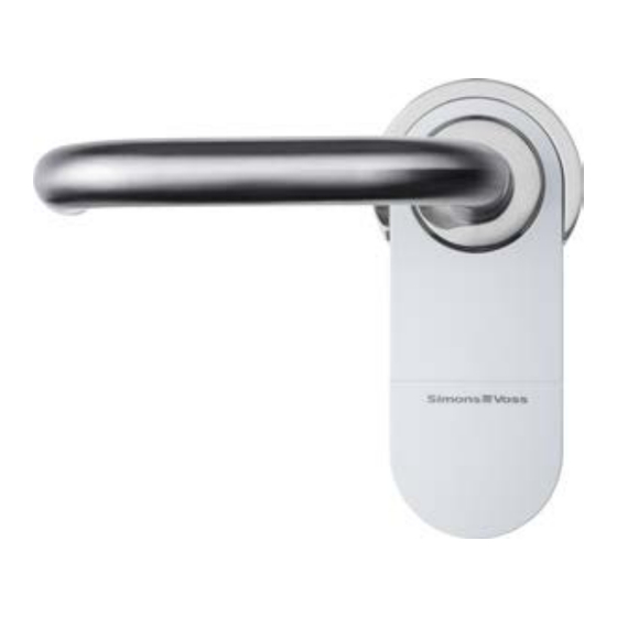 Simons Voss Technologies Digitales SmartHandle AX Handbuch