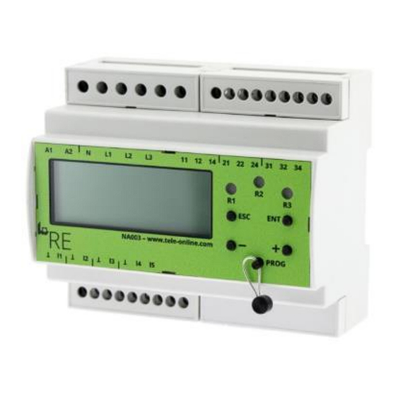 TELE RE NA003-M64 Benutzerhandbuch